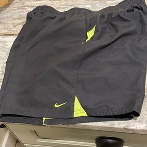 Nike bathing suit w drawstring.